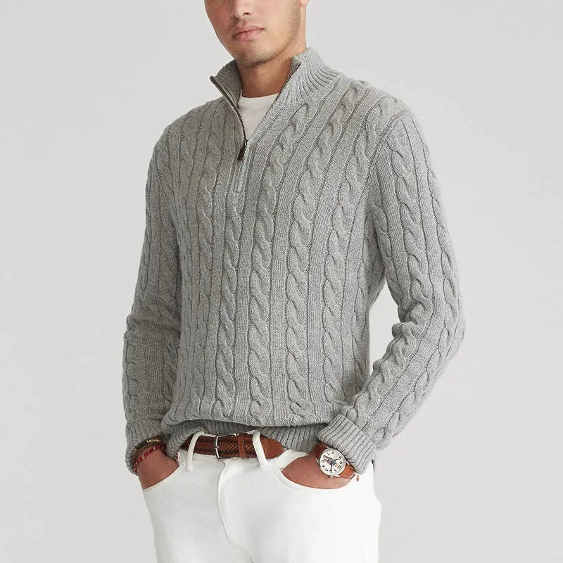 TEVIKE | Old Money Sweater Men