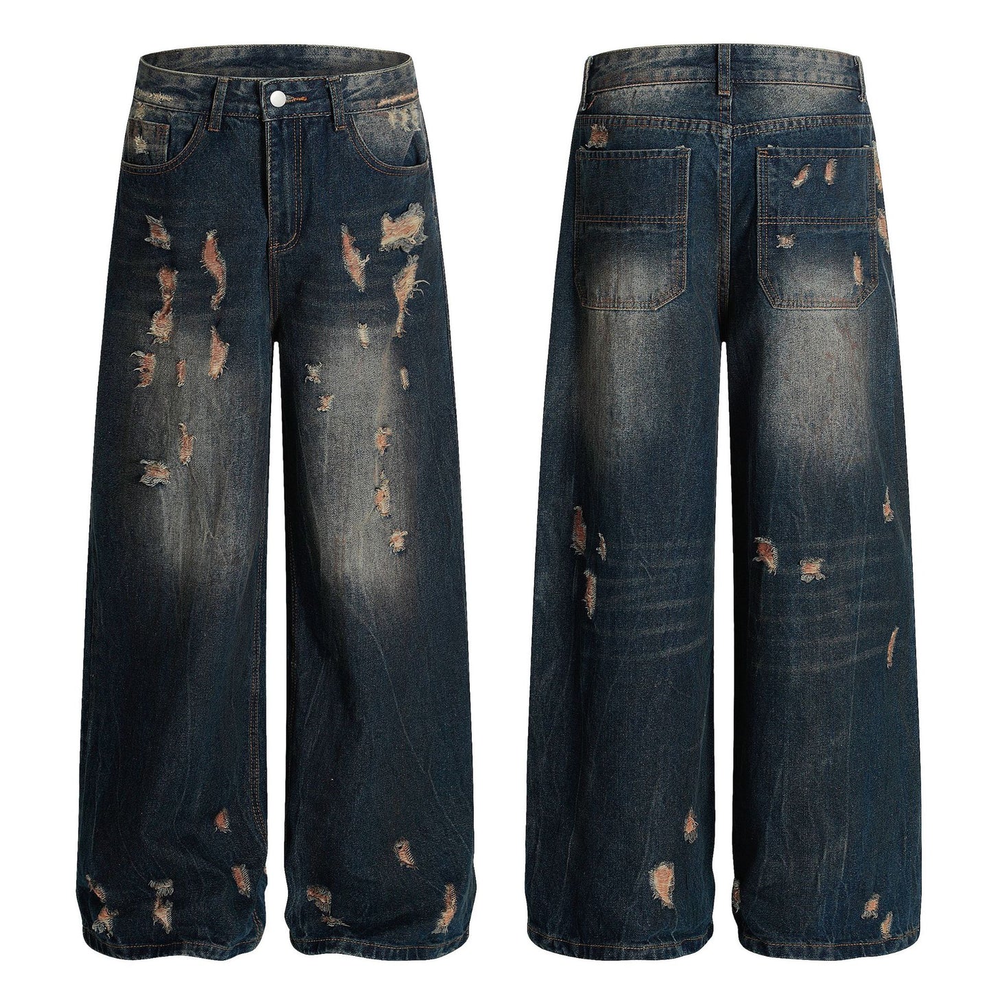 Vintage Ripped Jeans