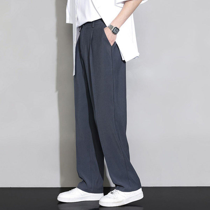 KOREAN STRAIGHT LEG PANTS