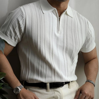 ZAVAIR | ZIP UP POLO