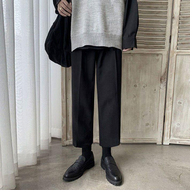 KOREAN STRAIGHT LEG PANTS