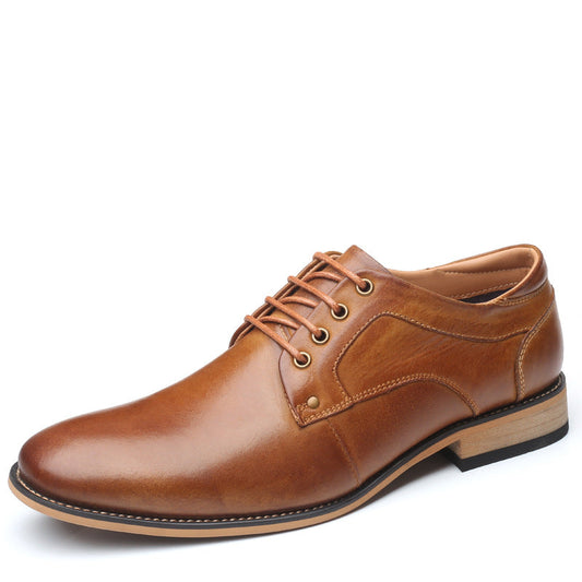 Men's cowhide leather shoes