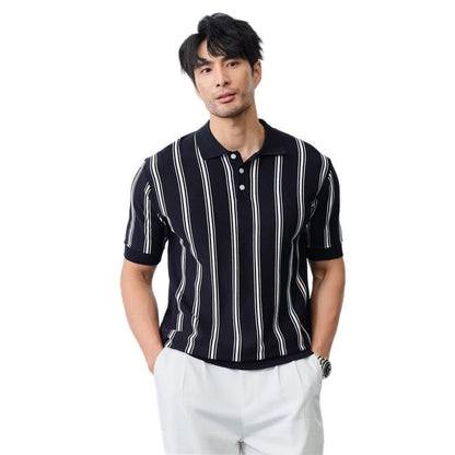OLD MONEY STRIP POLO