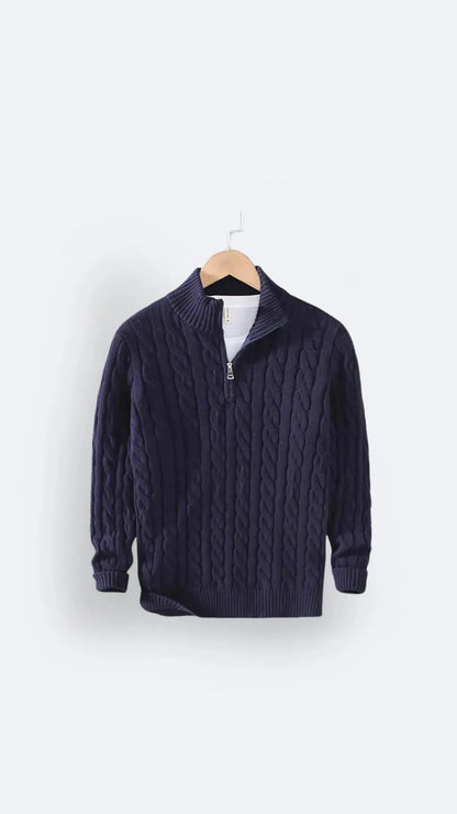 TEVIKE | Old Money Sweater Men