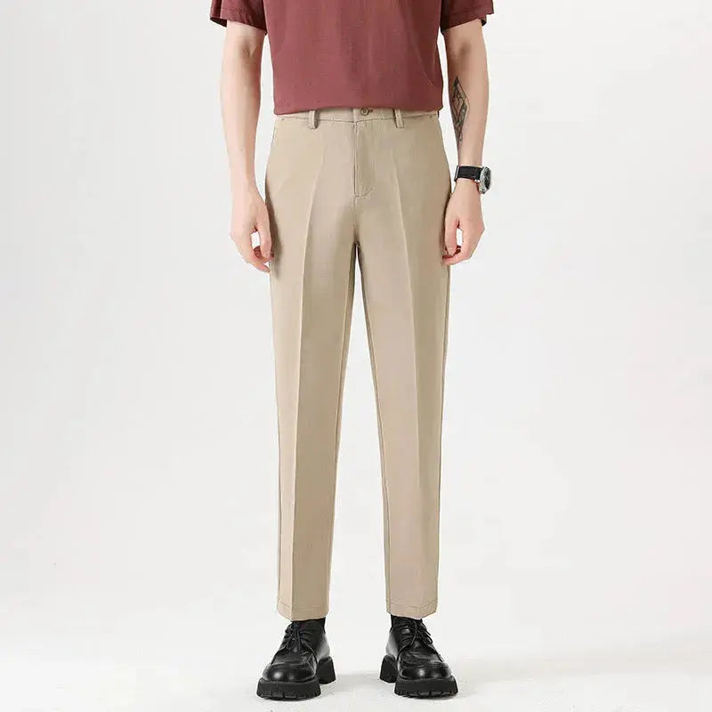 TIMEL | Slim Trousers
