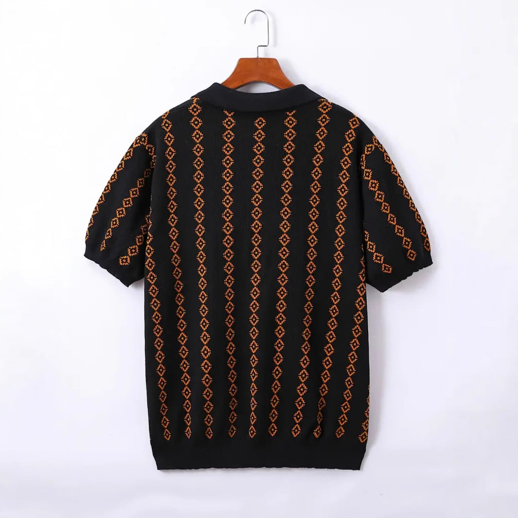 Jacquard T-shirt