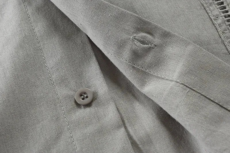 CAPRI | Men's Linen Shirt Casual Short Sleeved