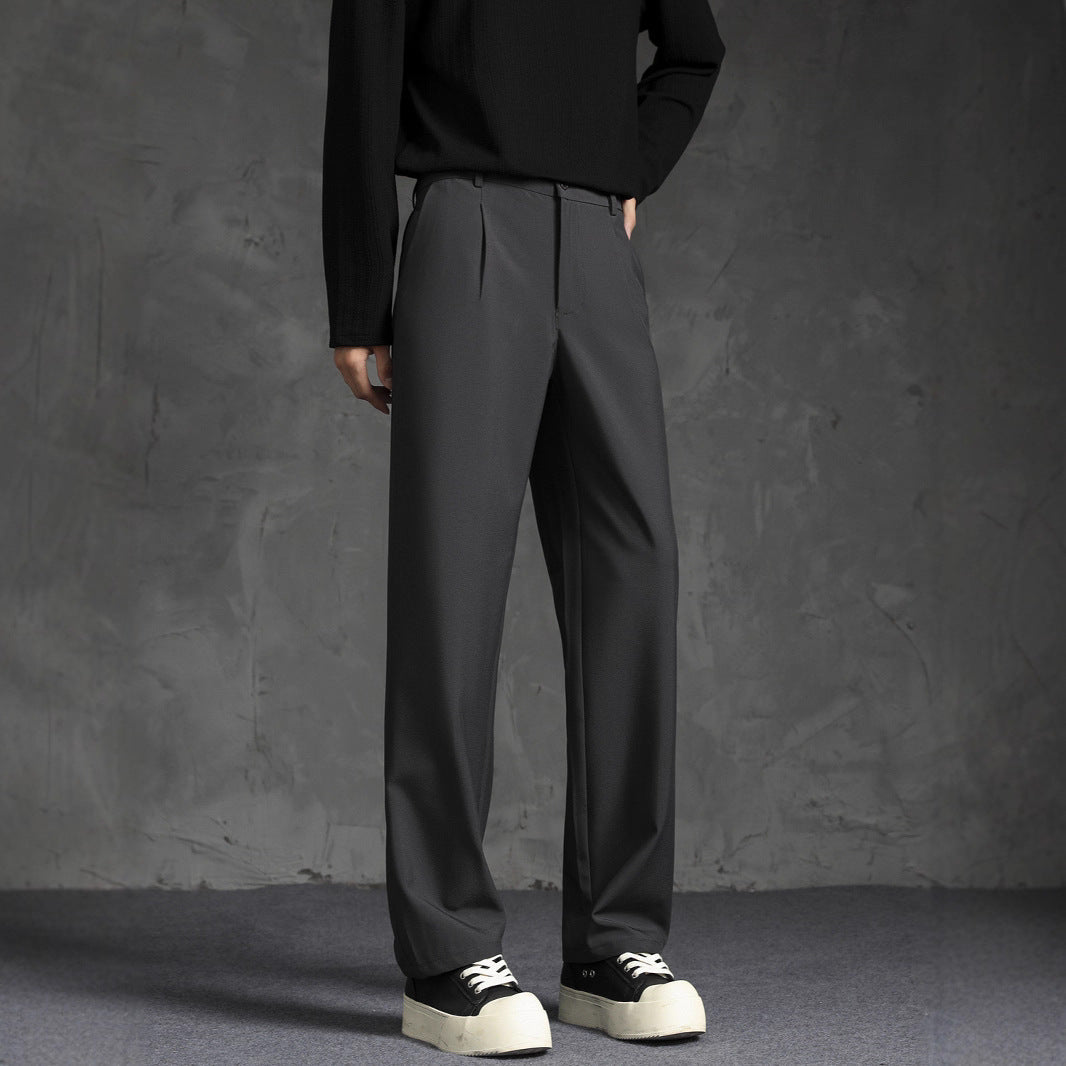 DARK LAPEL PANTS