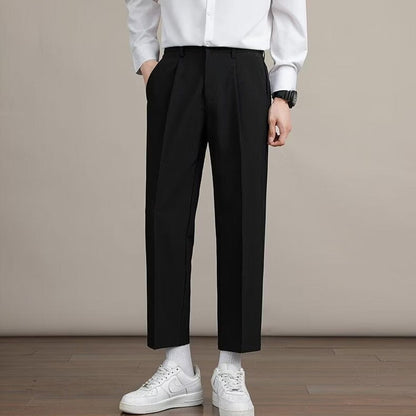 TRAIGHT CASUAL PANTS
