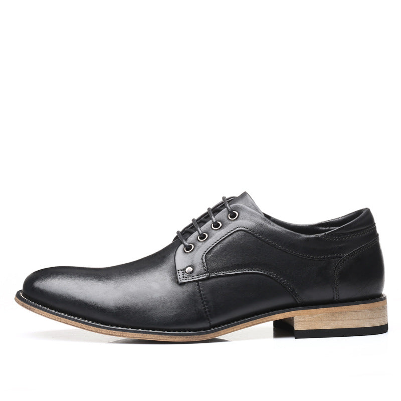 Men's cowhide leather shoes