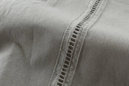 CAPRI | Men's Linen Shirt Casual Short Sleeved