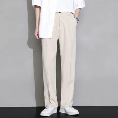 KOREAN STRAIGHT LEG PANTS