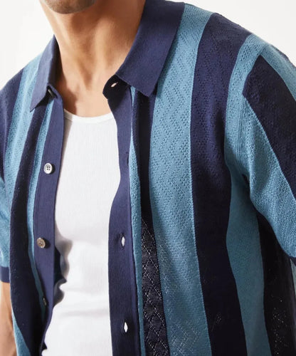 Men's Polo Hollow Breathable Shirt