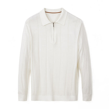 Striped Color Collision Design Bottoming Shirt