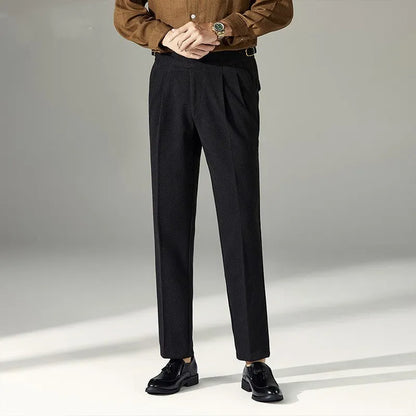 BELLAGIO - Slim Tailored Casual Pants Men