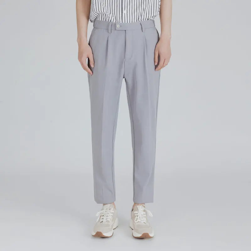 TIMEL | Slim Trousers
