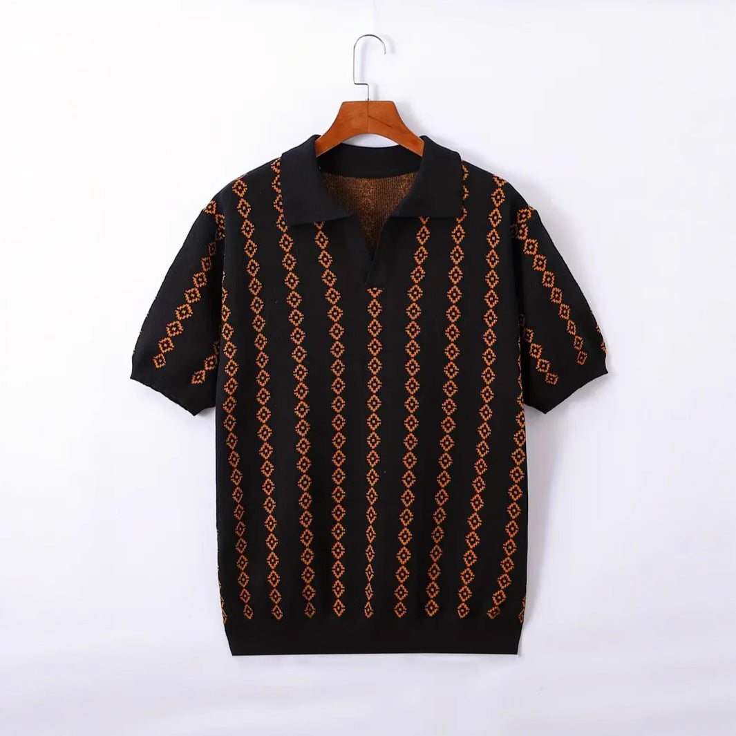 Jacquard T-shirt