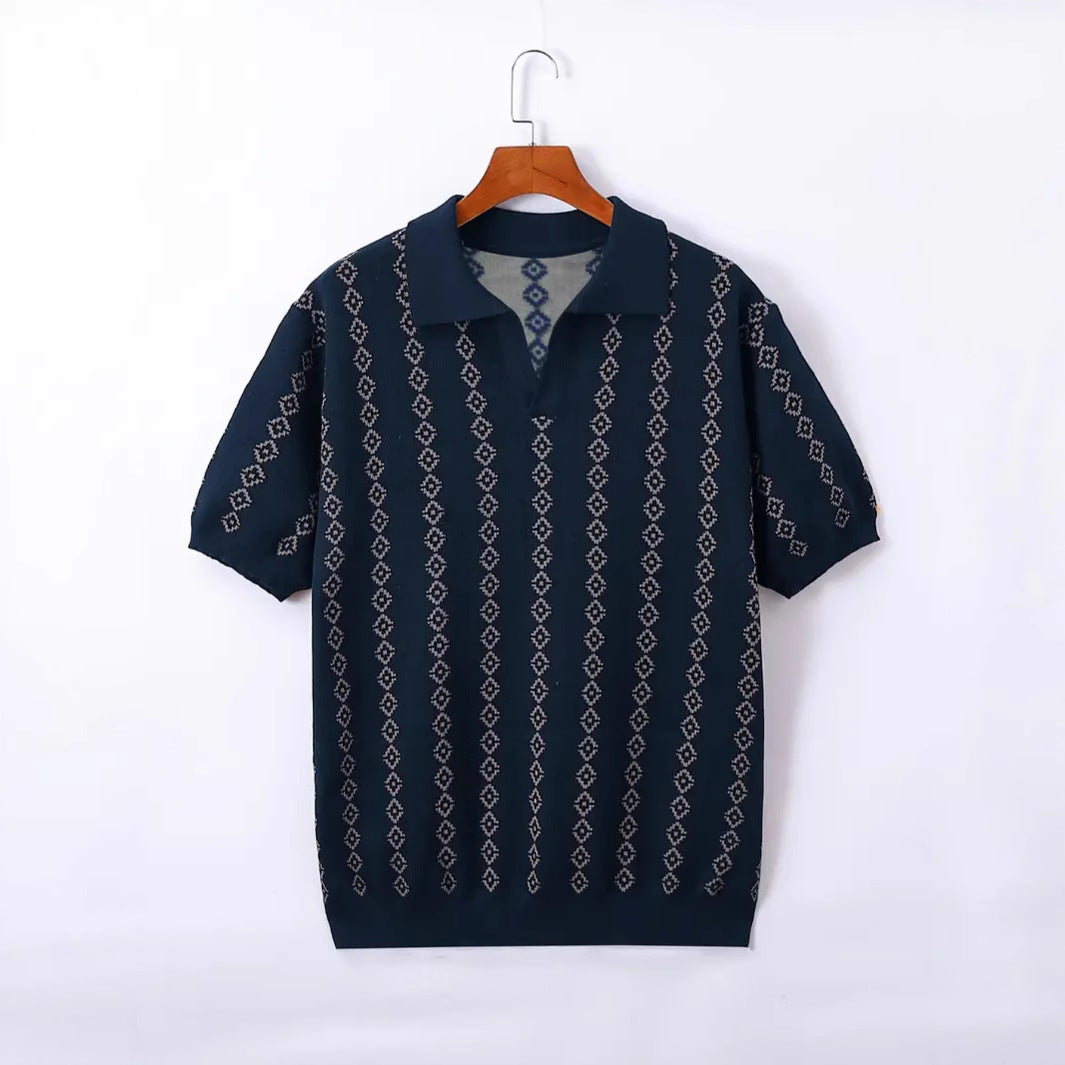 Jacquard T-shirt