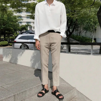 Men's Cotton Linen Pants