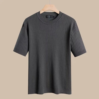 SAFIRE - Knitted Half Sleeve Top