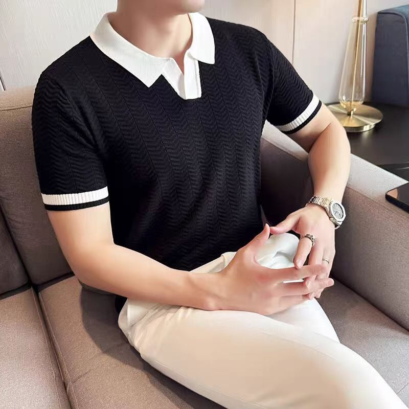 ICE SILK KINTTED POLO