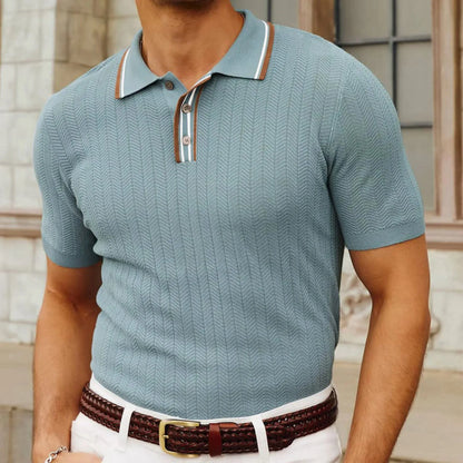 OXFORD | Men's Casual Polo Short Sleeve