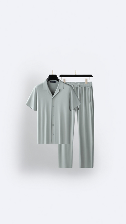 Ice Silk Casual Set