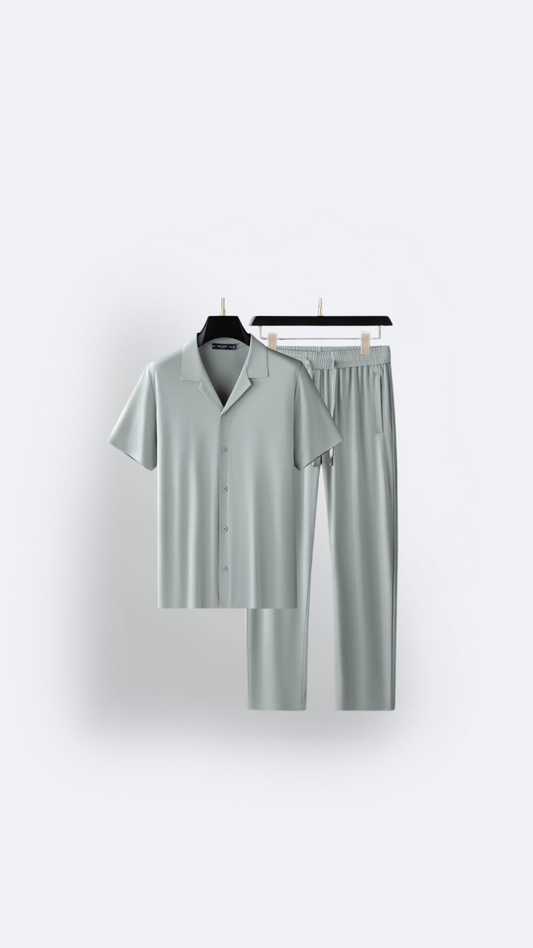 Ice Silk Casual Set