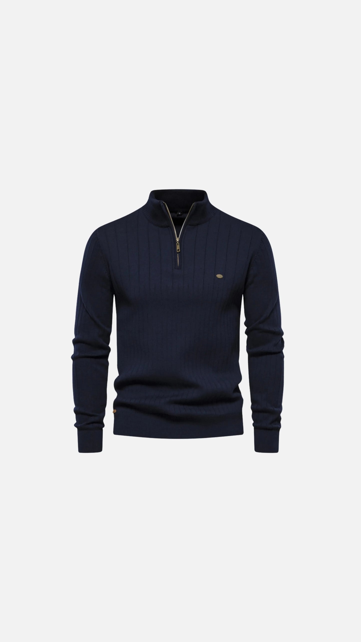 LAVIRE | Men's Sweater Half Zipper Old Money Sweater