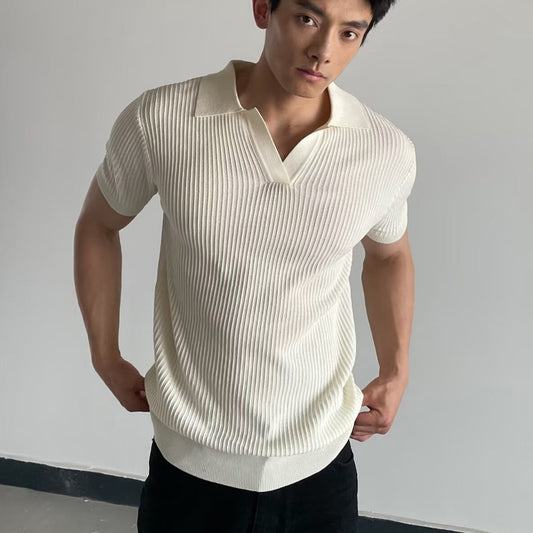 V-NECK OLD MONEY POLO