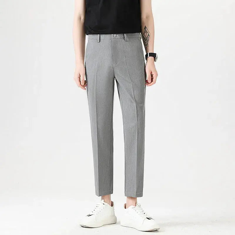 TIMEL | Slim Trousers