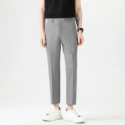TIMEL | Slim Trousers
