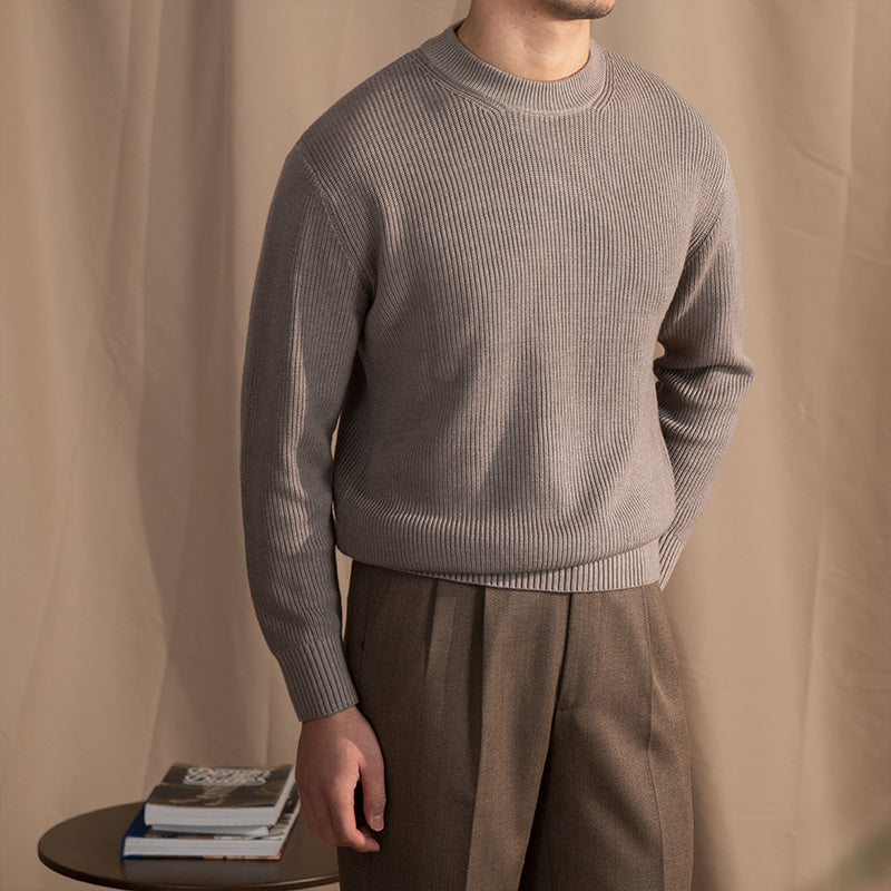 FUTIRE - Round Neck Sweater