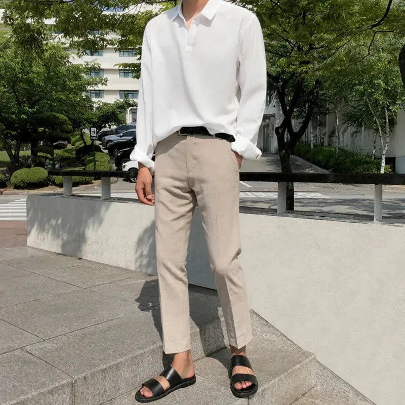 Men's Cotton Linen Pants