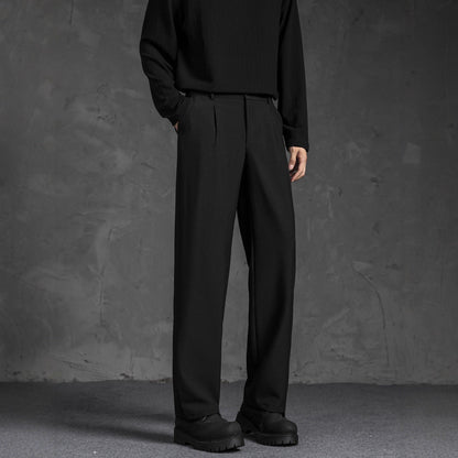 DARK LAPEL PANTS