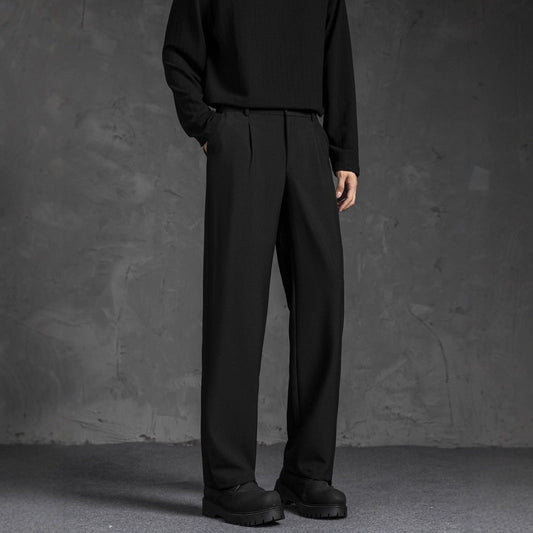 DARK LAPEL PANTS