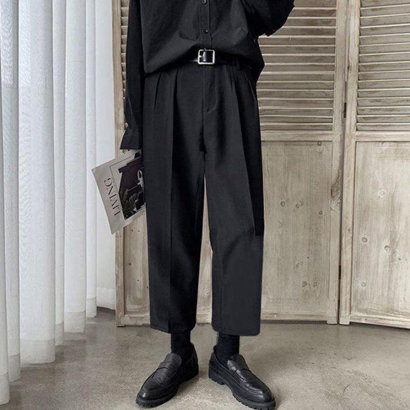 KOREAN STRAIGHT LEG PANTS