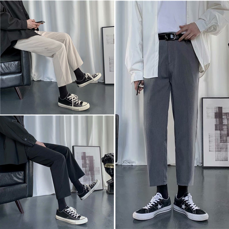 FITTED CASUAL OLD MONEY PANTS
