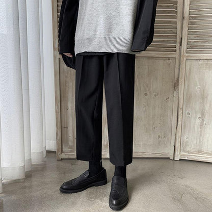 KOREAN STRAIGHT LEG PANTS