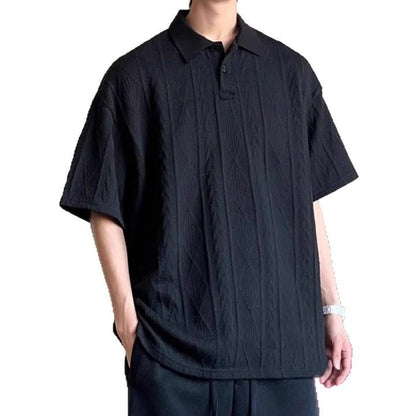 Jacquard knit - Polo Shirt