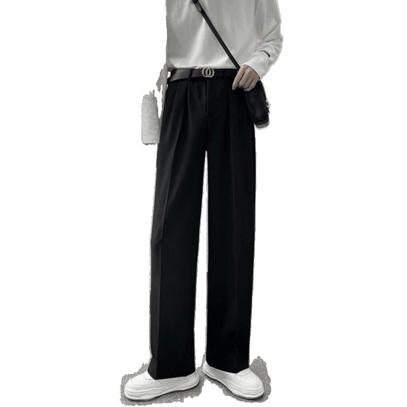 KOREAN STRAIGHT LEG PANTS