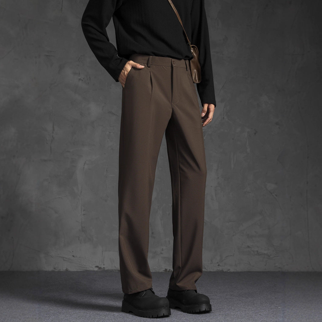DARK LAPEL PANTS