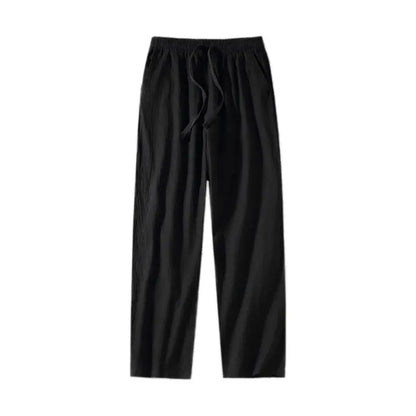 Loose Old Money Linen Casual Pants