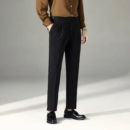 BELLAGIO - Slim Tailored Casual Pants Men