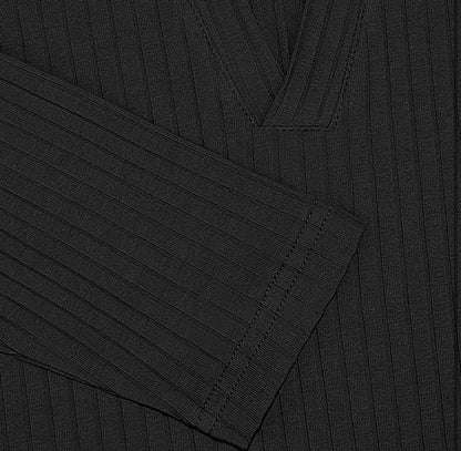 LAPEL | Old Money Slim Knit Polo Shirt